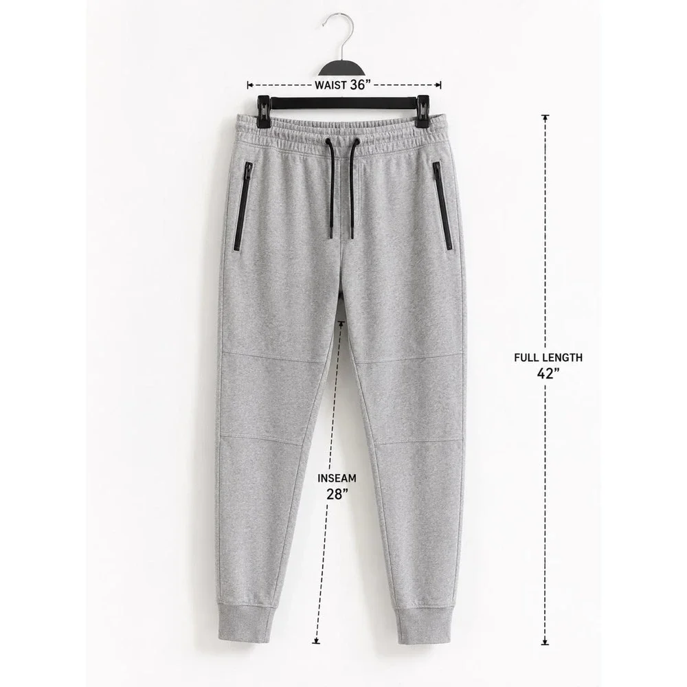 SIZE XL- H&M Divided  Men's Joggers in heather grey